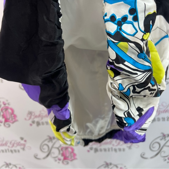 Bebe dress shiny floral butterfly print shimmer Elegant White Satin Dress - Picture 8 of 14